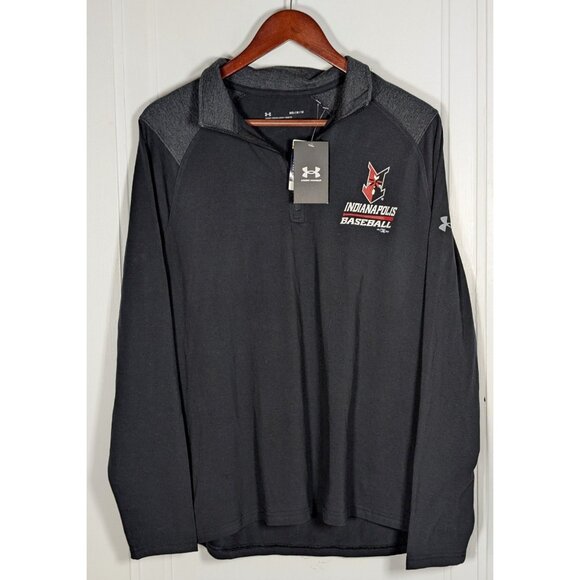 Under Armour Other - NEW Under Armour Indianapolis Indians MILB Men’s Sz Medium 1/4 Zip Pullover NWT